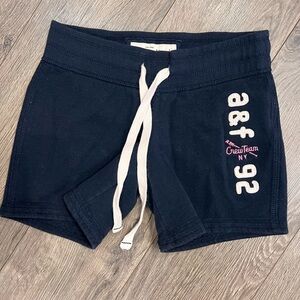 Abercrombie & Fitch Women's Navy Athletic Shorts